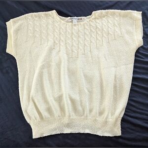 Joan Harper II Cream Women's Sweater